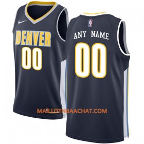 Maillot NBA Denver Nuggets Personnalisable Nike 2017-18 Navy Swingman - Homme
